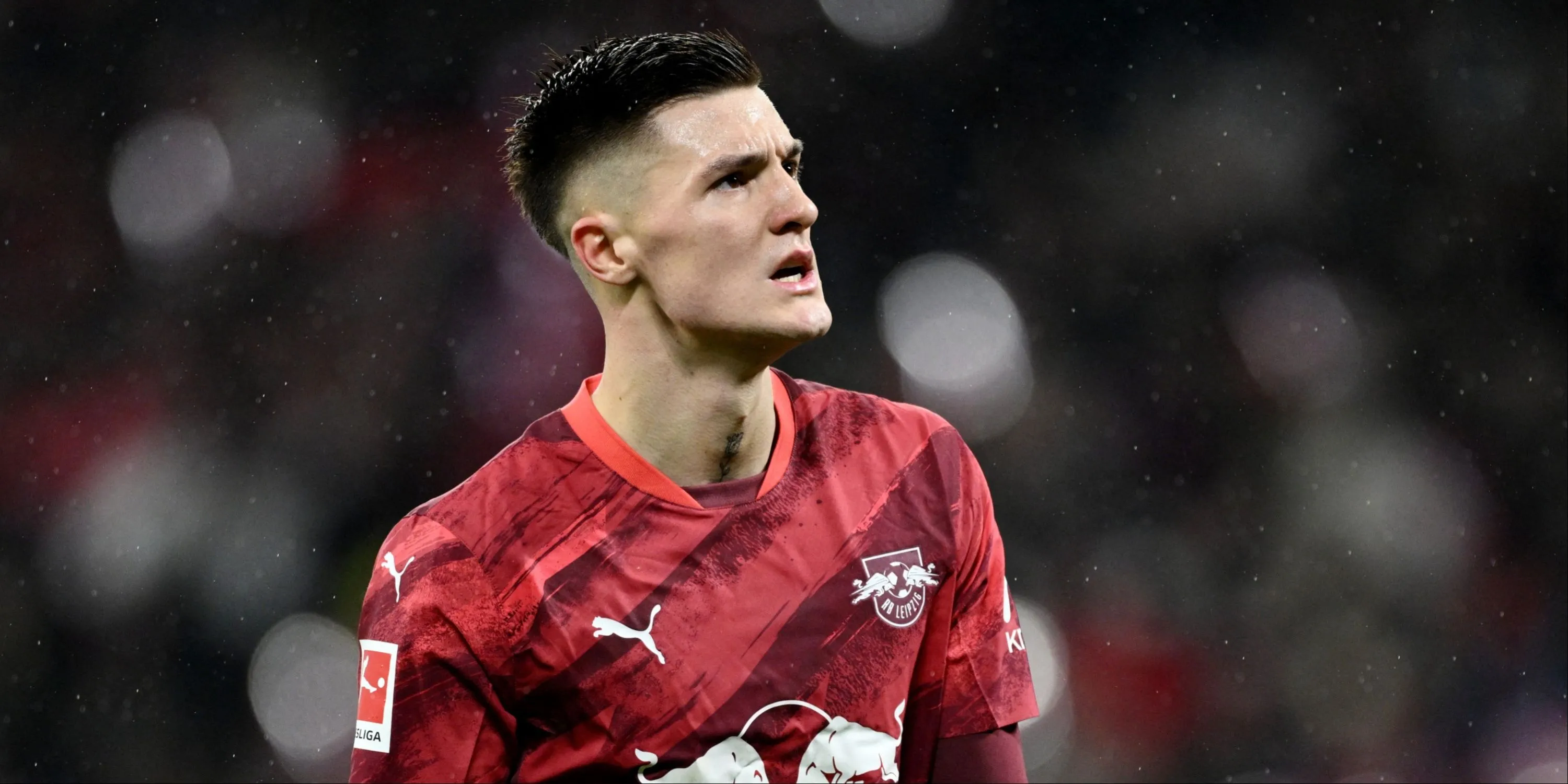 Benjamin Sesko trong màu áo RB Leipzig