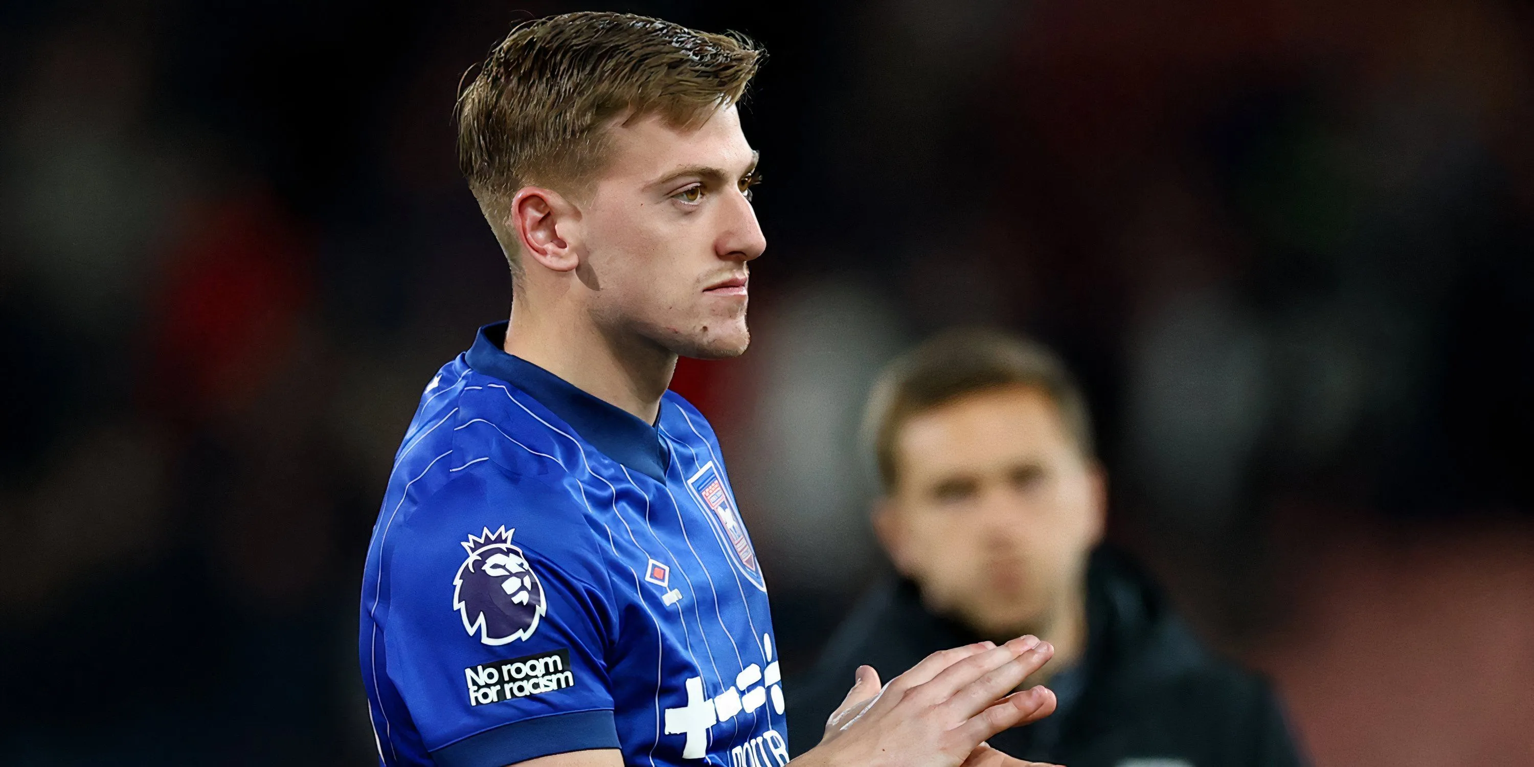 Tiền đạo trẻ Liam Delap đang là mục tiêu của nhiều đội bóng Ngoại hạng Anh