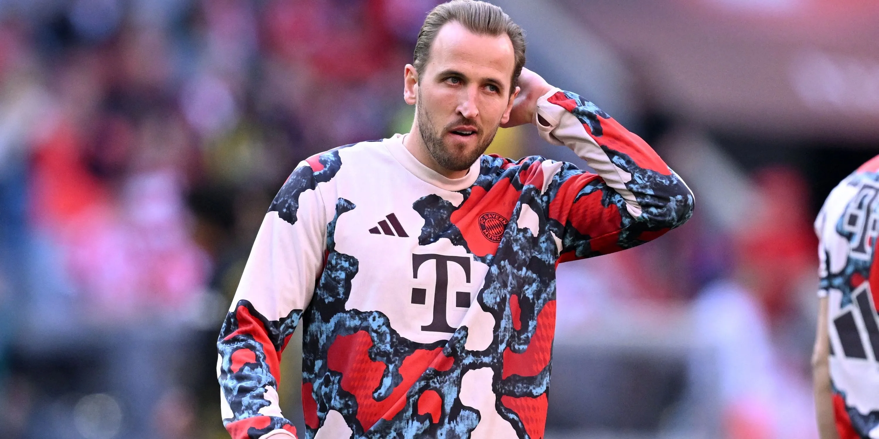 Harry Kane trong màu áo Bayern Munich sau khi rời Tottenham