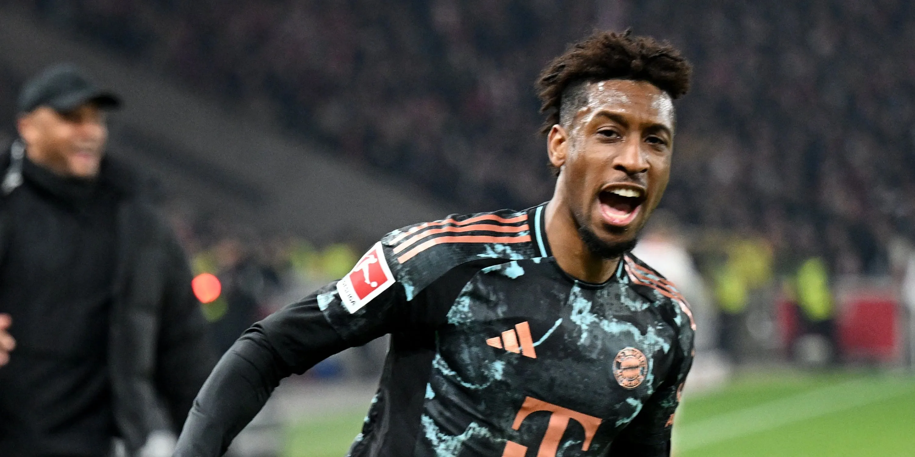 Kingsley Coman trong màu áo Bayern Munich tại Bundesliga
