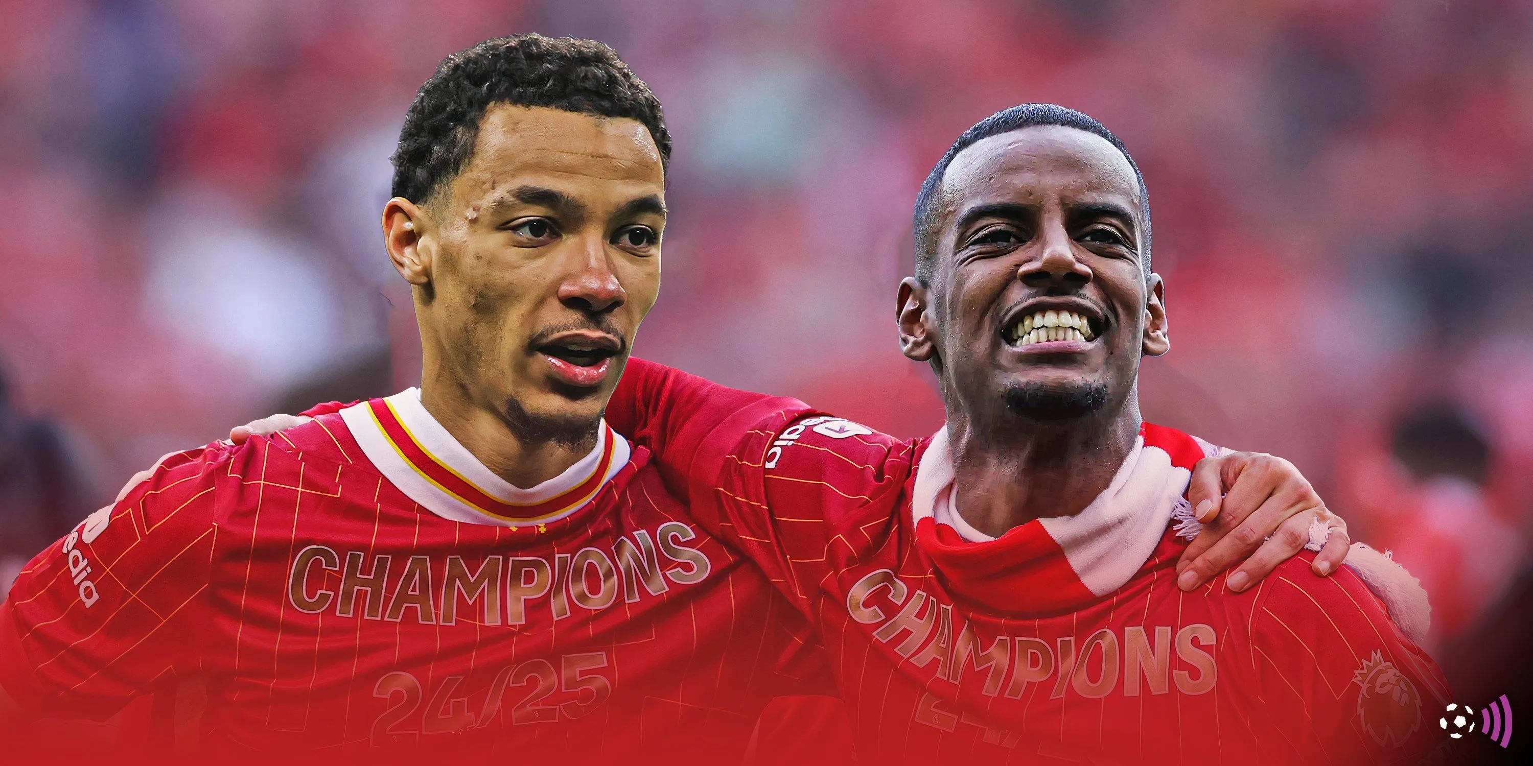 Tiền đạo mục tiêu Isak và Ekitike cho Liverpool