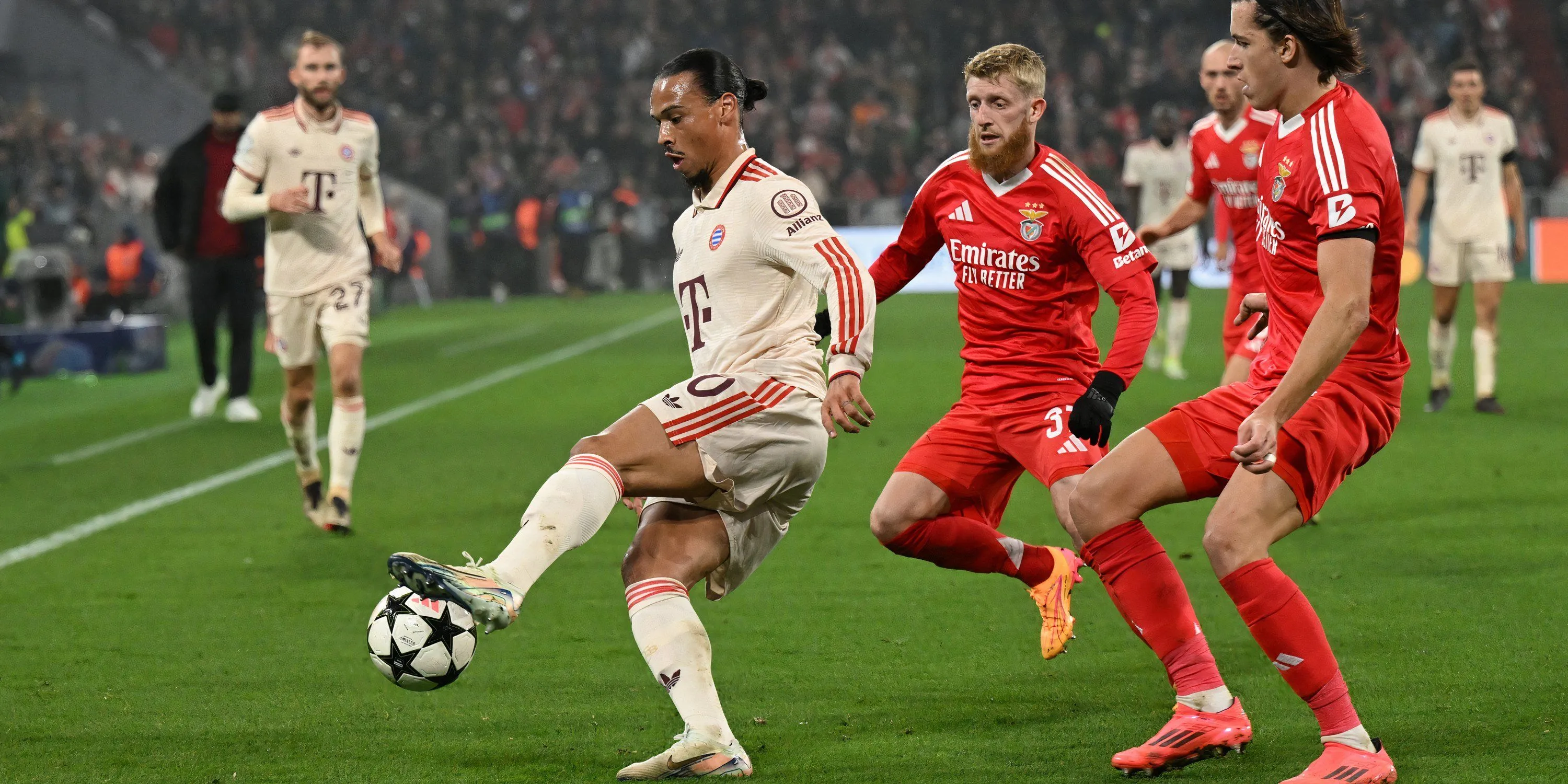 Tiền vệ Leroy Sane trong màu áo Bayern Munich