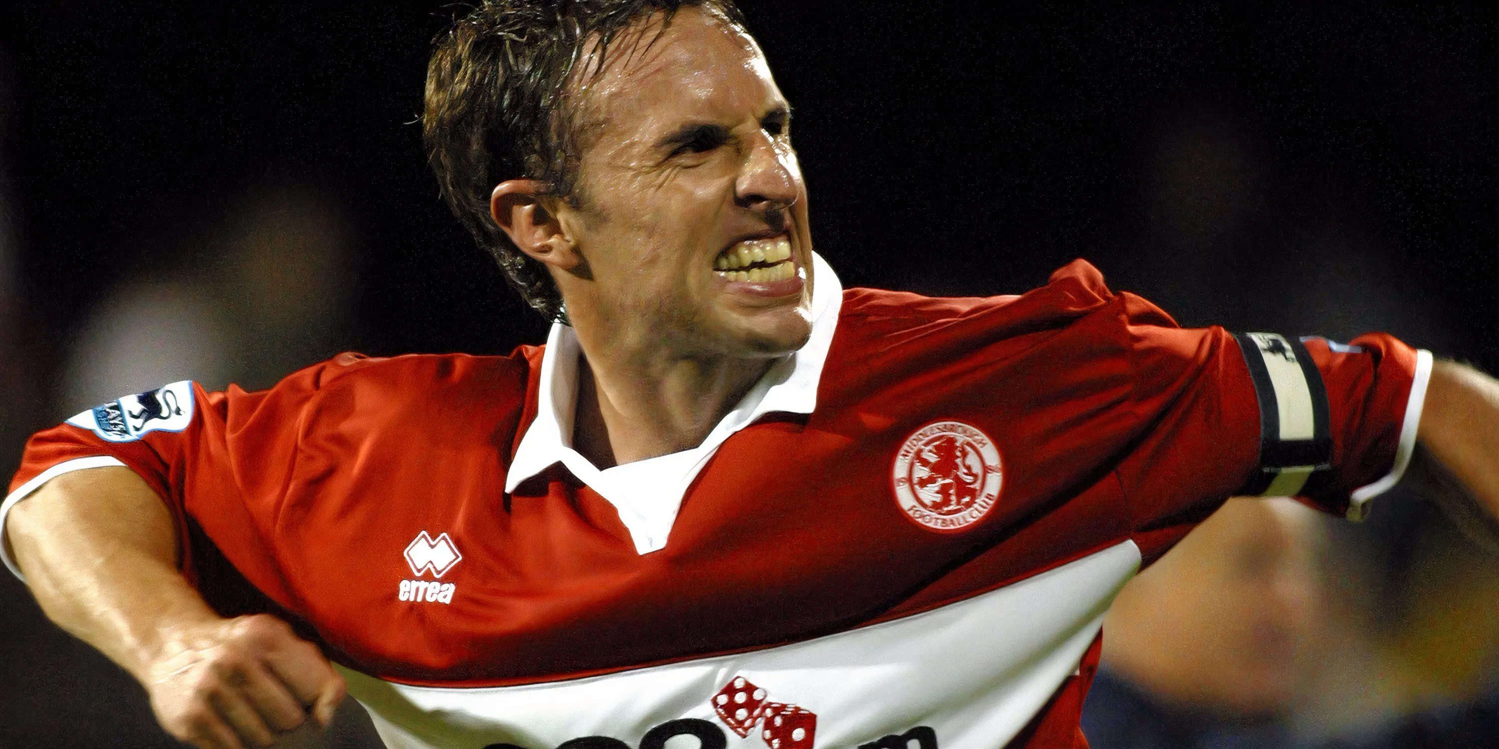 Gareth Southgate khi còn là cầu thủ Aston Villa