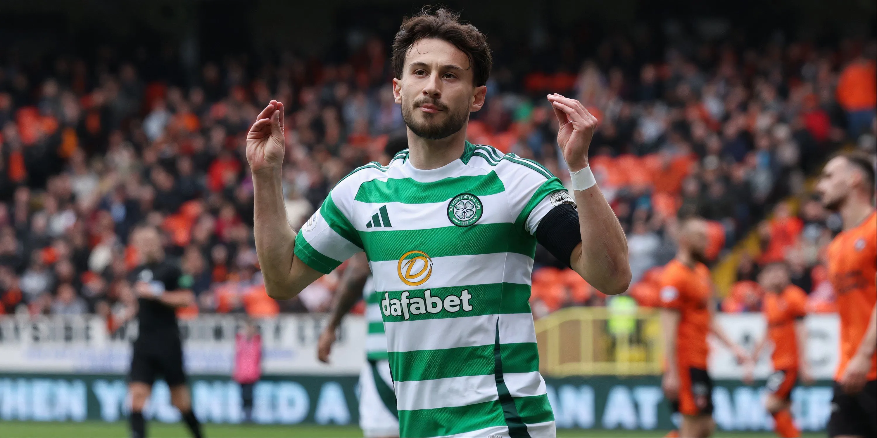 Nicolas Kuhn ăn mừng bàn thắng cho Celtic, cầu thủ trở thành 'thương vụ hời'