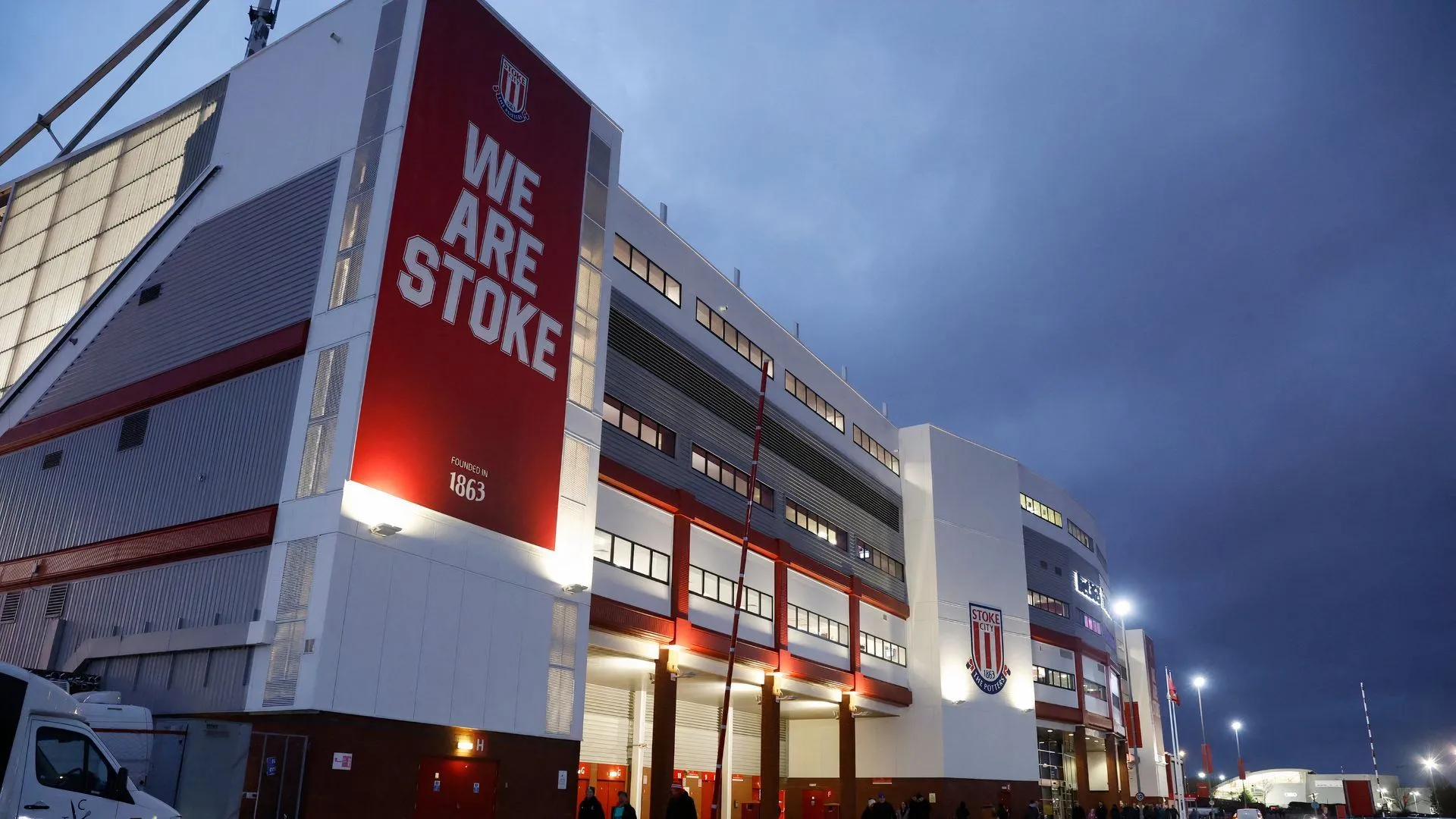 Quang cảnh tổng thể sân vận động bet365 của Stoke City