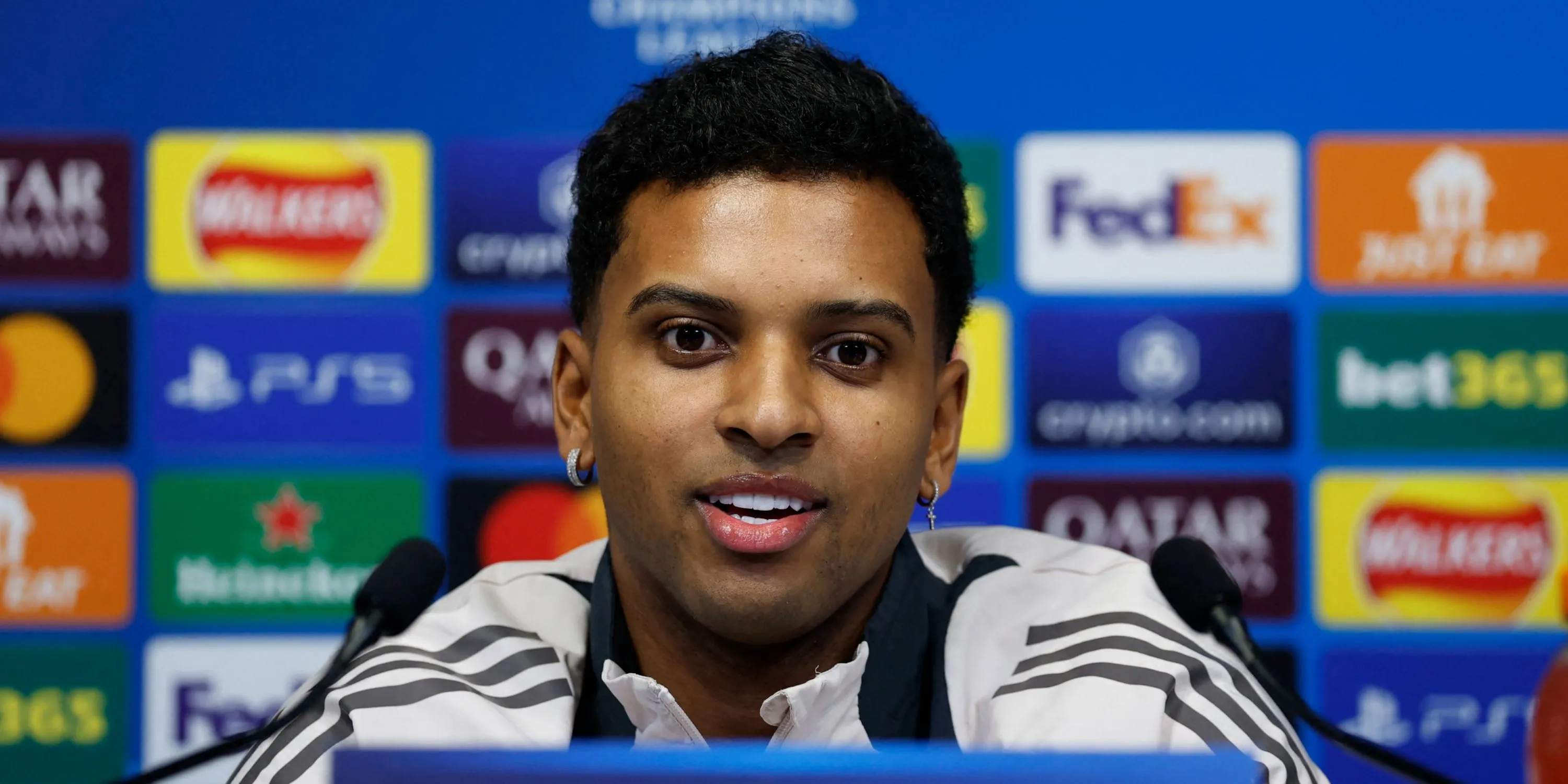 Tiền đạo Rodrygo đang thi đấu