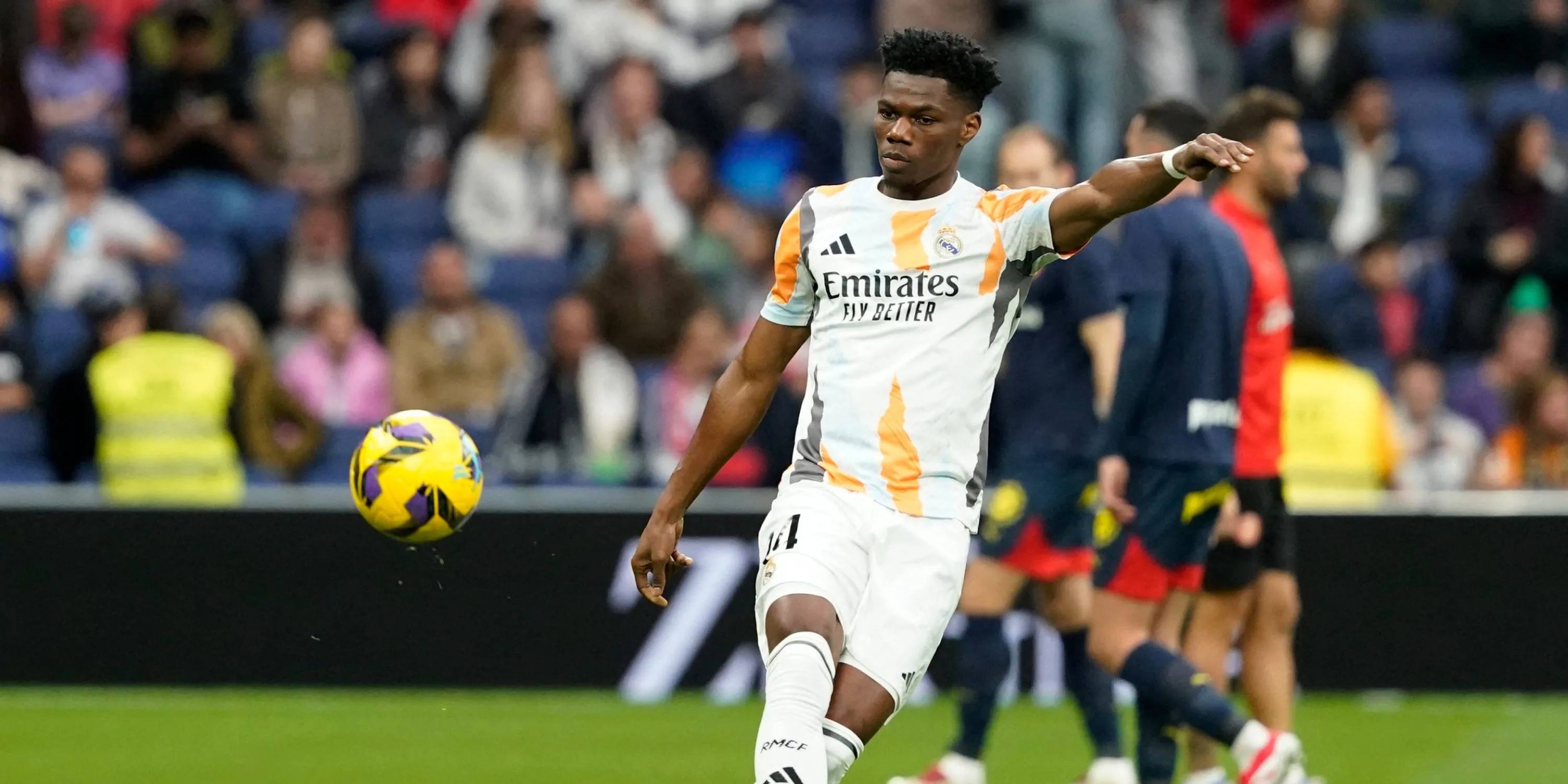 Tiền vệ Aurelien Tchouameni của Real Madrid - Mục tiêu chuyển nhượng của Man Utd